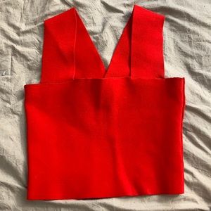 Red tank top from LF